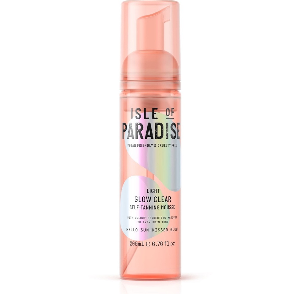 Isle of Paradise Self-Tanning Mousse Light Glow NEW